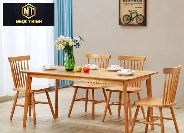 Xưởng Nội Thất Ngọc Thịnh - Bộ bàn ăn gia đình hiện đại Xưởng Nội Thất Ngọc Thịnh - Bộ bàn ăn gia đình hiện đại